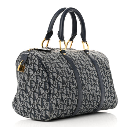 Christian Dior Monogram Duffle Navy Blue 3 of 18