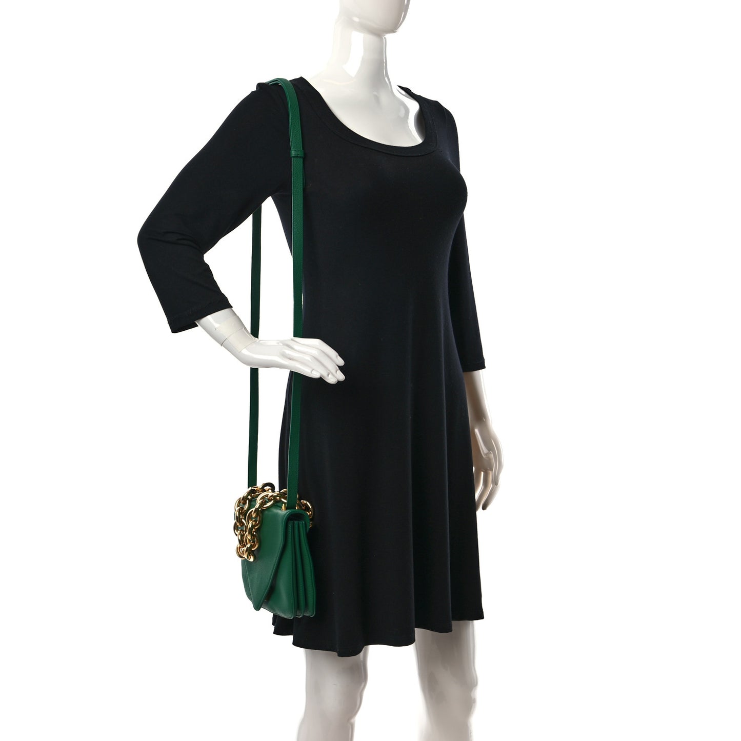 Calfskin Mount Envelope Bag Jungle