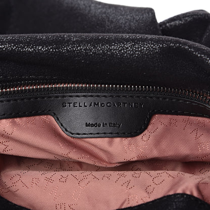 Stella McCartney Shaggy Deer Falabella Fold Over Tote Black 6 of 10