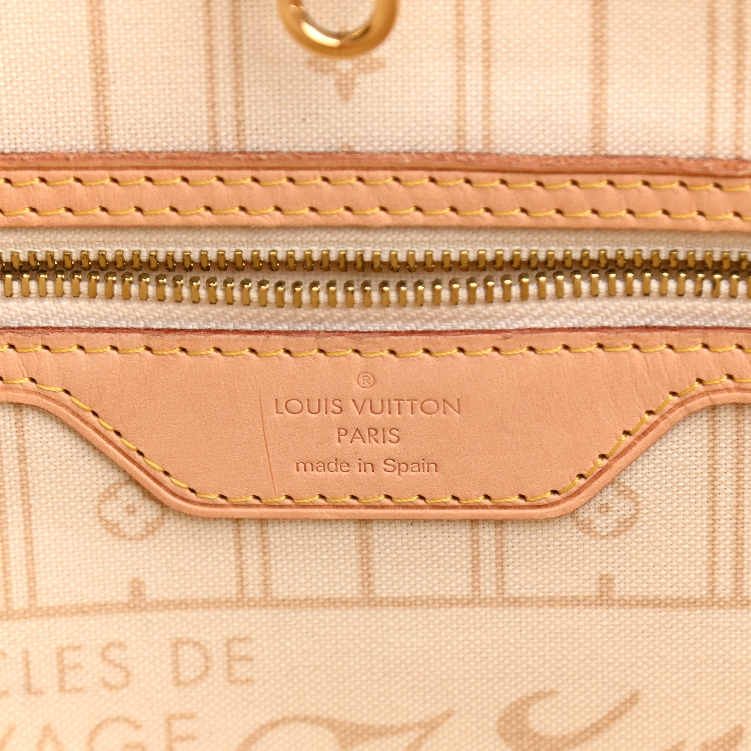 Louis Vuitton Damier Azur Neverfull MM 10 of 19