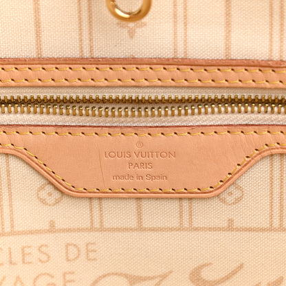 Louis Vuitton Damier Azur Neverfull MM 10 of 19