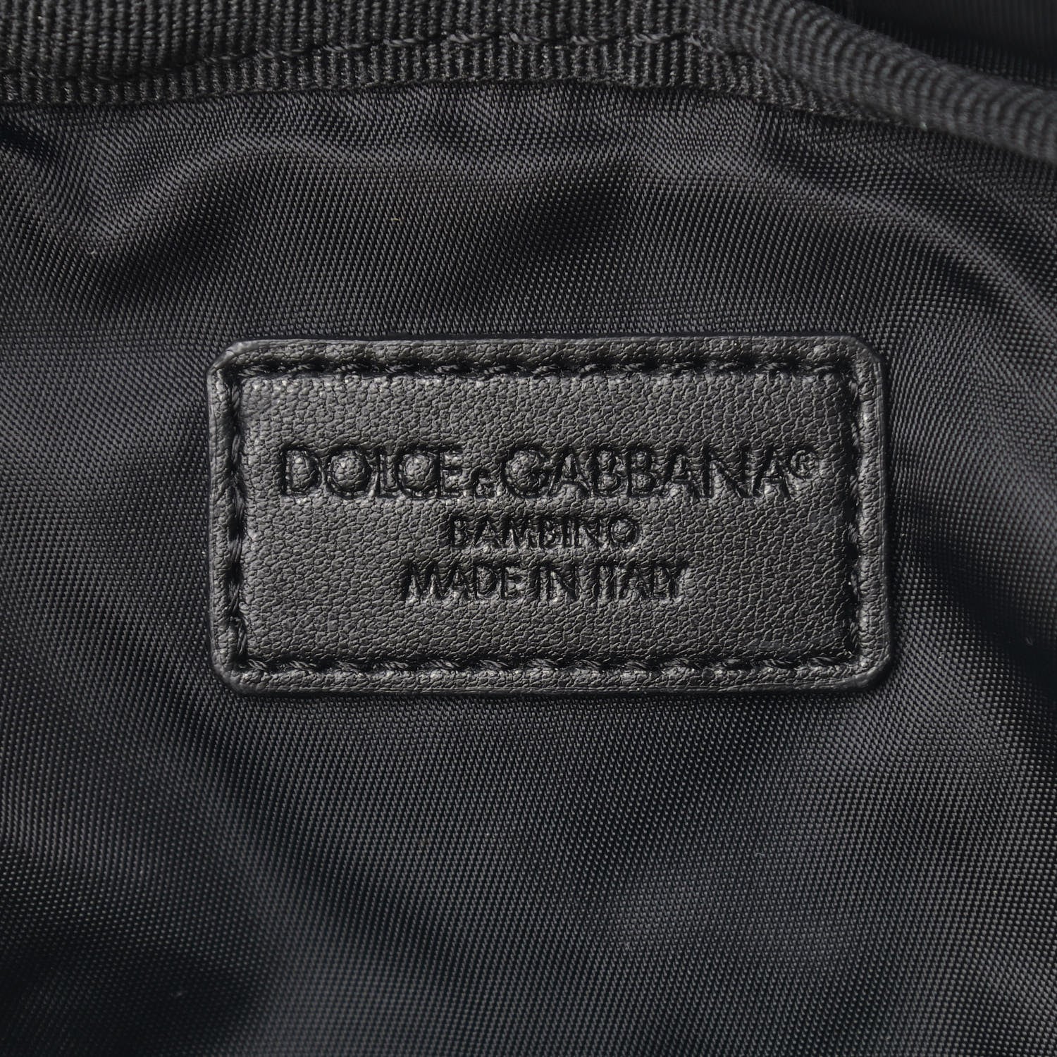 Dolce & Gabbana Nylon Logo Belt Bag Black 5 of 9