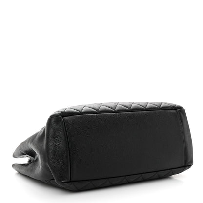 Chanel Caviar Quilted Grand Shopping Tote GST Black 4 of 12