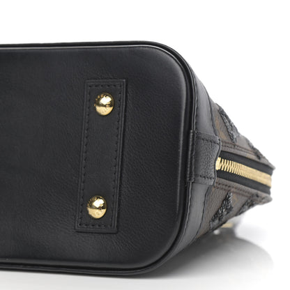 Louis Vuitton Monogram Sequins Eclipse Alma BB Black 8 of 10