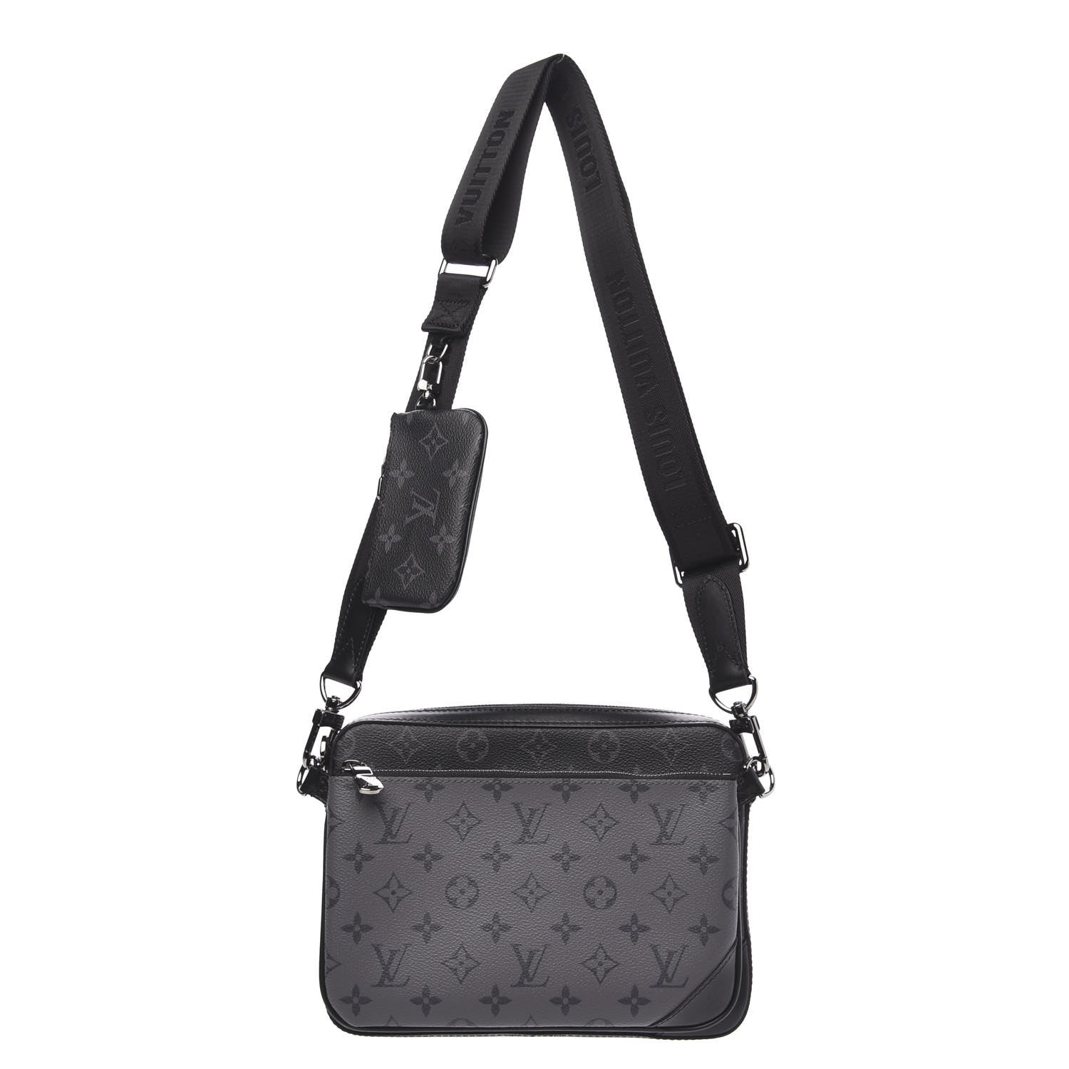 Louis Vuitton Reverse Monogram Eclipse Trio Messenger 1 of 8