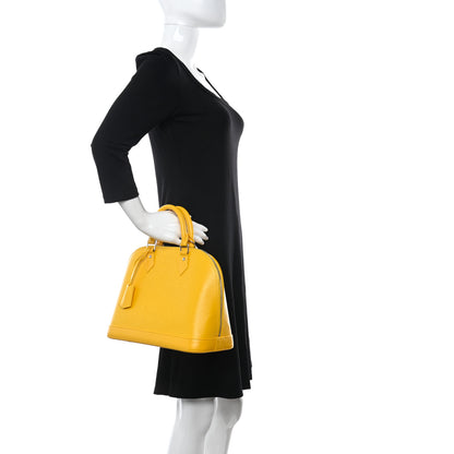Louis Vuitton Epi Alma PM Citron 2 of 9