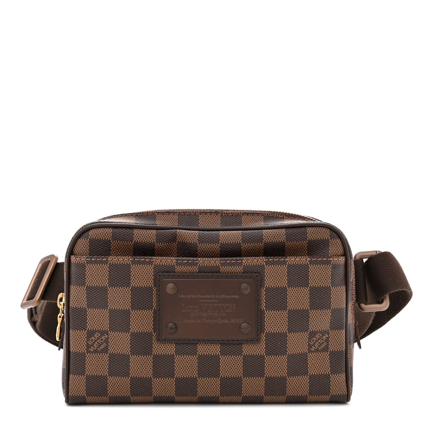 LOUIS VUITTON Damier Ebene Brooklyn Bum Bag