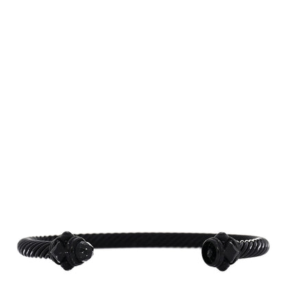 David Yurman Aluminum 5mm Renaissance Bracelet Black 1 of 6