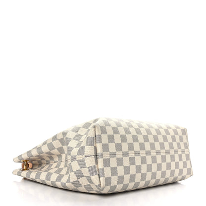 Louis Vuitton Damier Azur Graceful PM Rose Ballerine 4 of 8