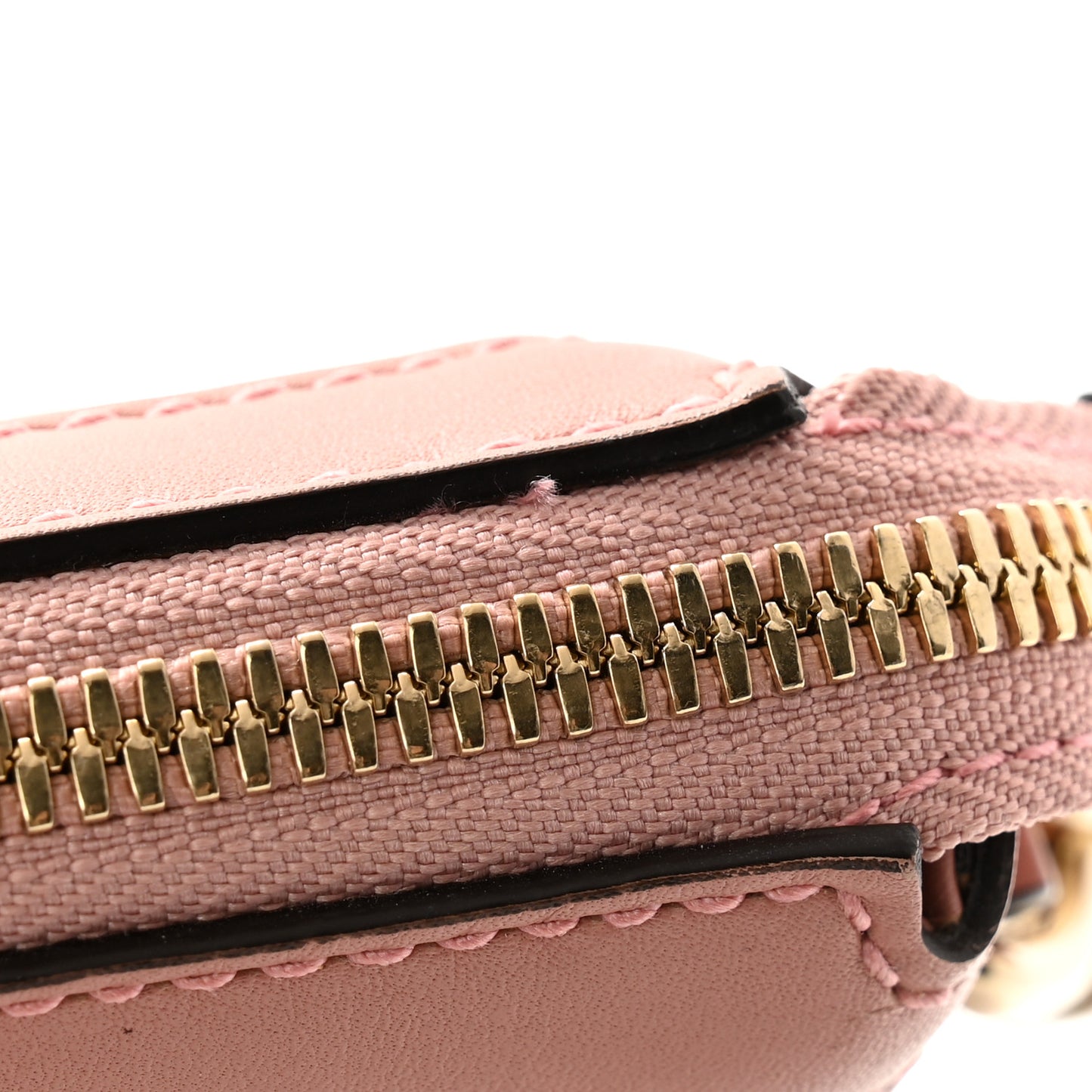 Soft Microguccissima Medium Zippered Satchel Soft Pink