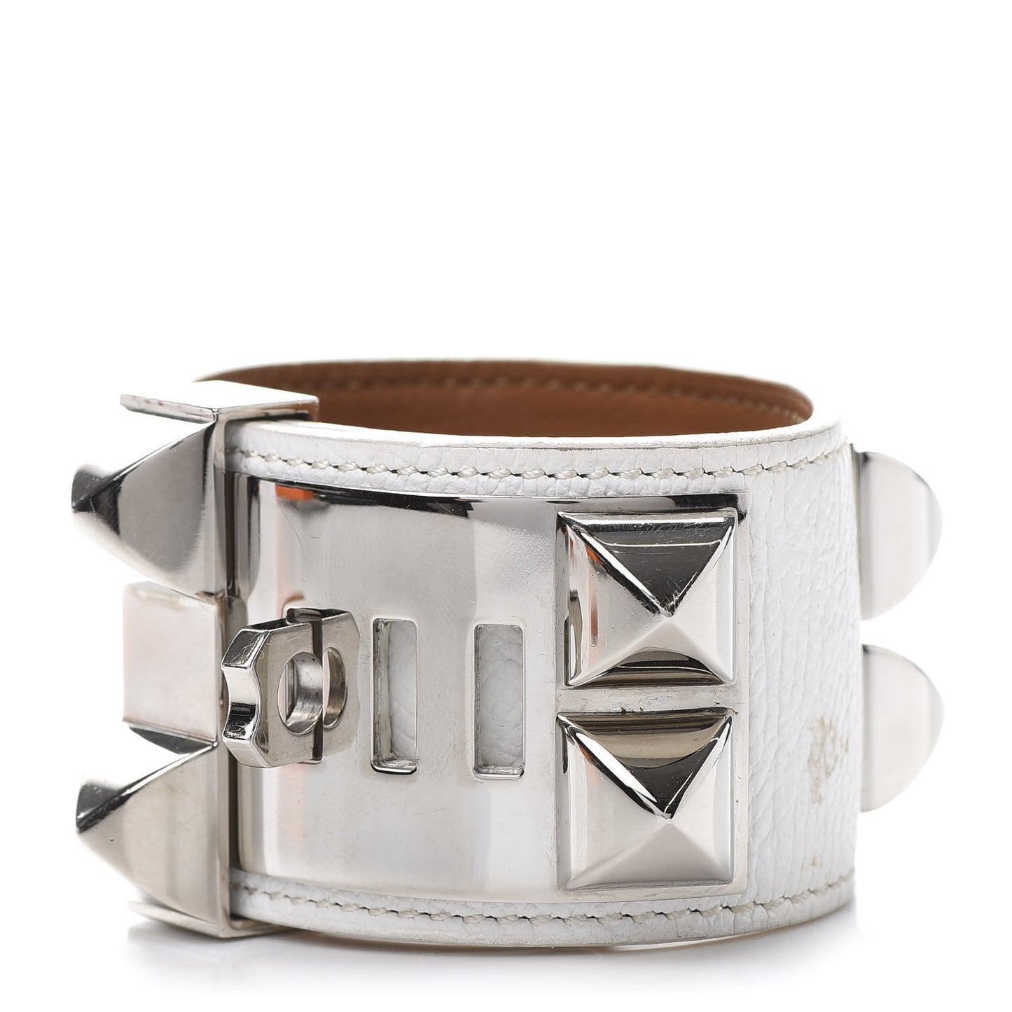 Epsom Collier de Chien CDC Bracelet S White