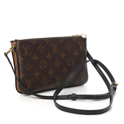 Louis Vuitton Reverse Monogram Giant Double Zip Pochette 2 of 10