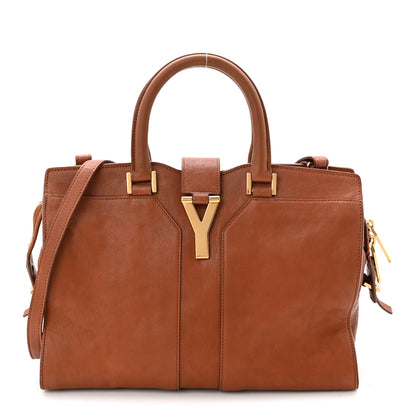 Saint Laurent Sheepskin Small Cabas ChYc Brown 1 of 10