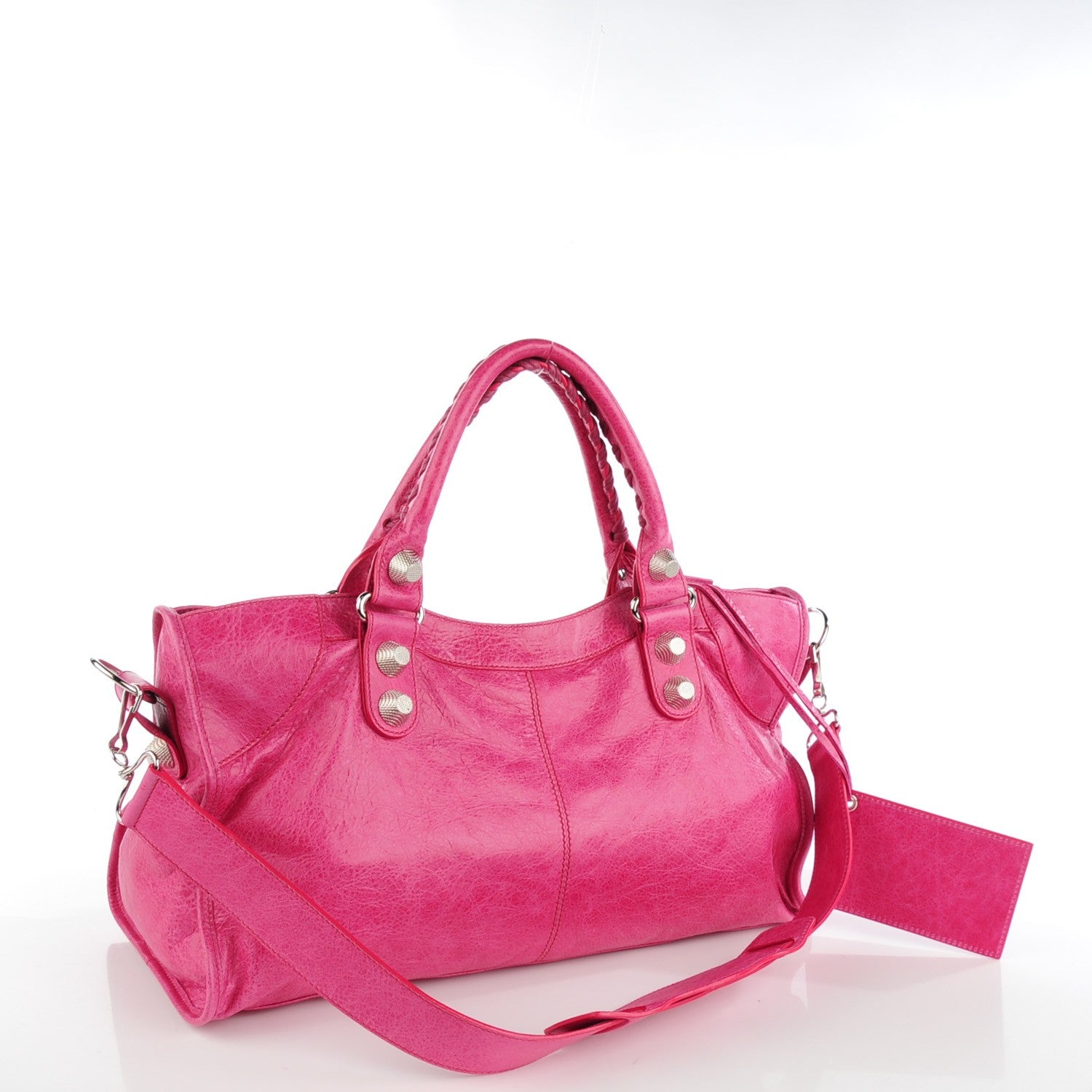 Balenciaga Agneau Giant 21 Silver Hardware Part Time Sorbet 3 of 8