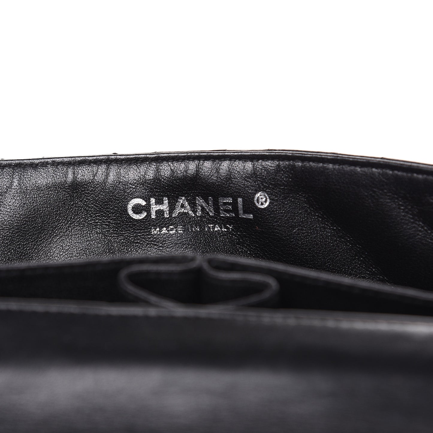 Lambskin Quilted East West Flap Black