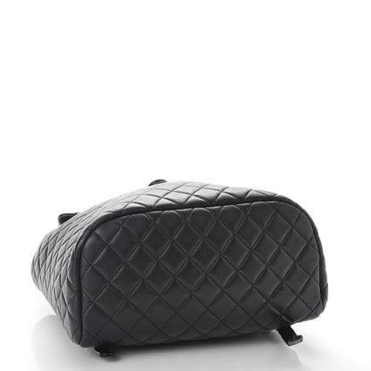 Chanel Lambskin Quilted Large Urban Spirit Backpack Black 4 of 8