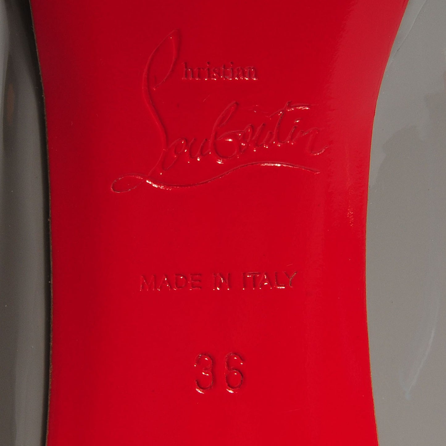 Patent New Simple 100 Pumps 36 Gris