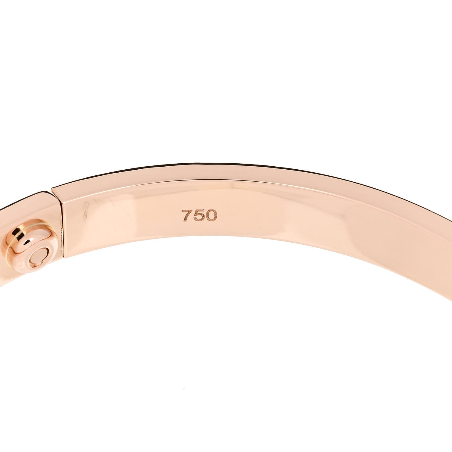 Cartier 18K Pink Gold LOVE Bracelet 19 4 of 4