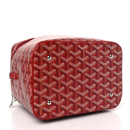 Goyard Goyardine Muse Vanity Case Red 5 of 10
