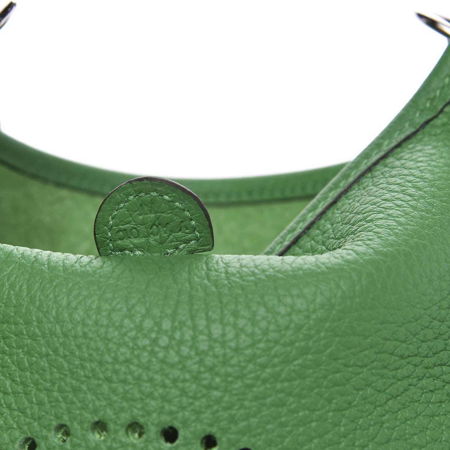 Hermes Taurillon Clemence Amazone Evelyne TPM Bambou 7 of 10
