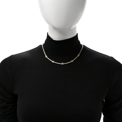 Chanel Metal Chain CC Choker Gold 2 of 5
