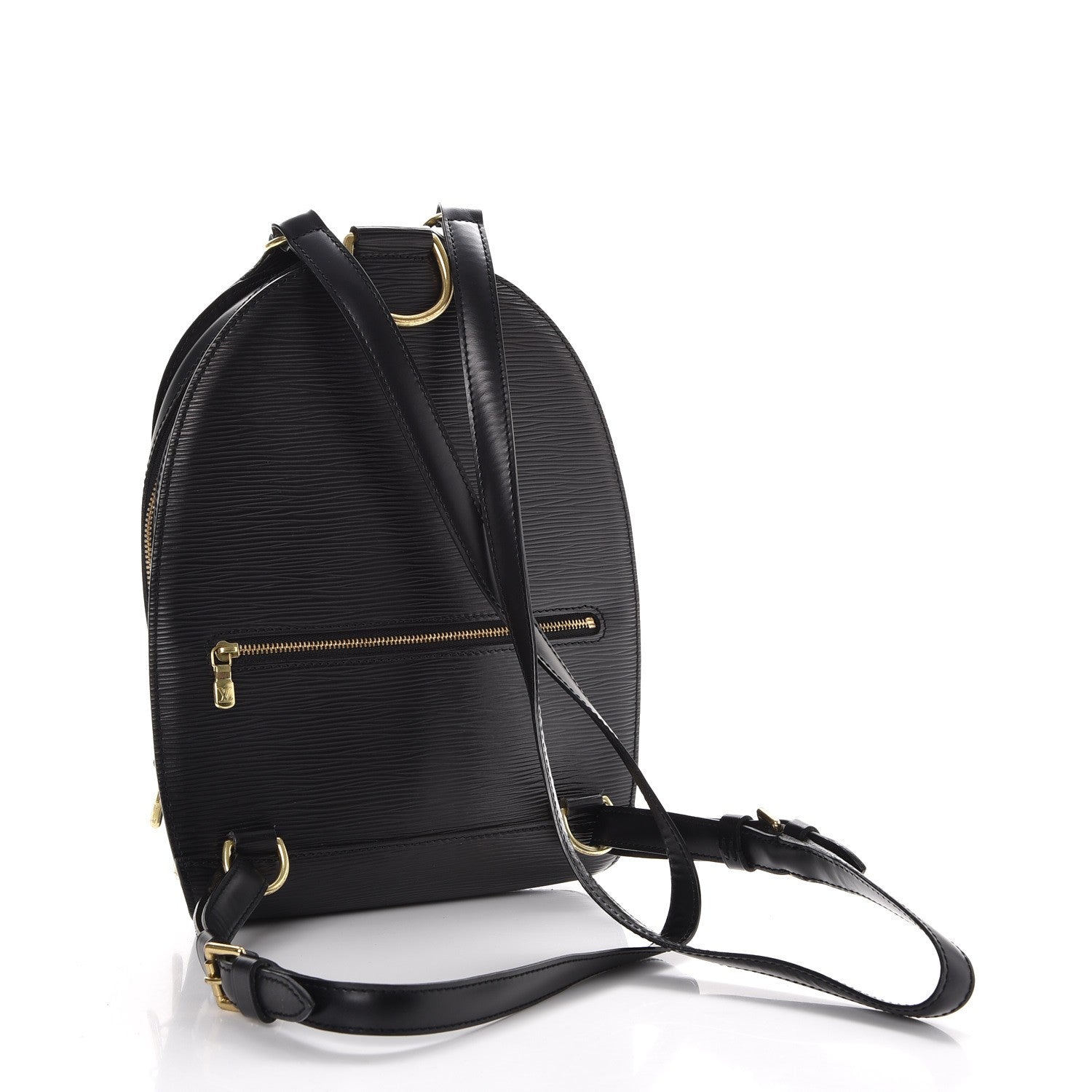 Louis Vuitton Epi Mabillon Backpack Black 3 of 11
