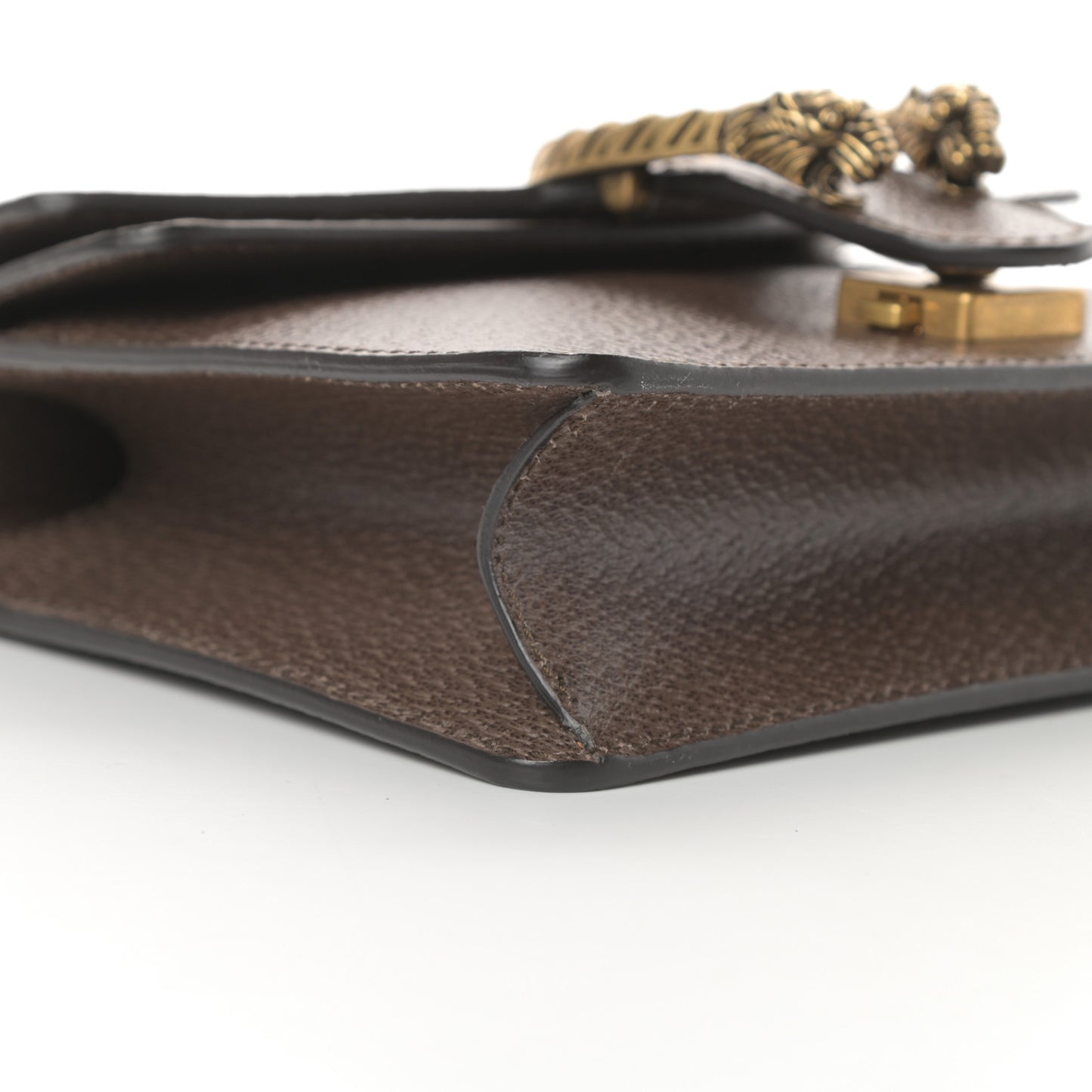 Textured Calfskin Web Mini Dionysus Shoulder Bag New Acero