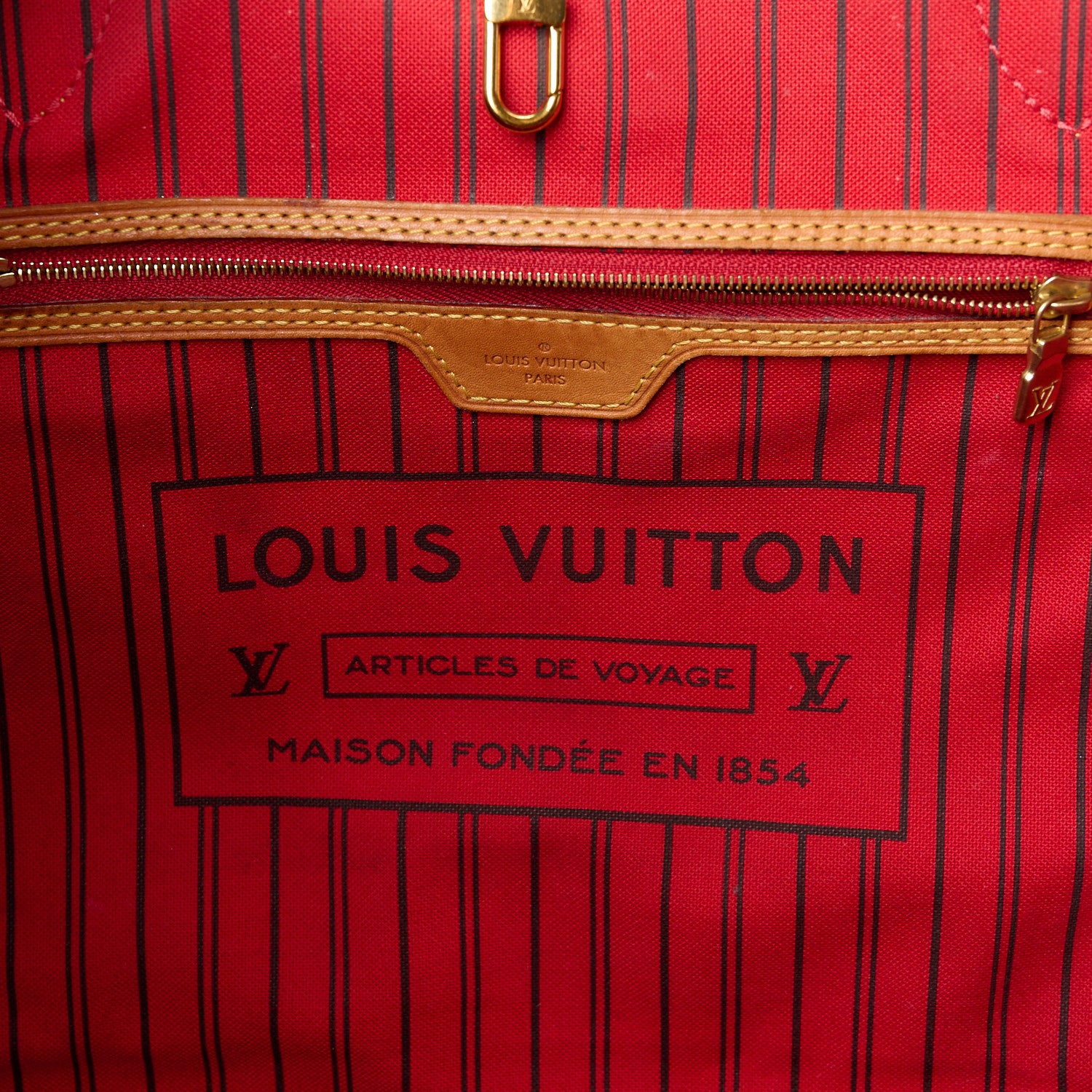 Louis Vuitton Monogram Neo Neverfull MM Cherry 7 of 12
