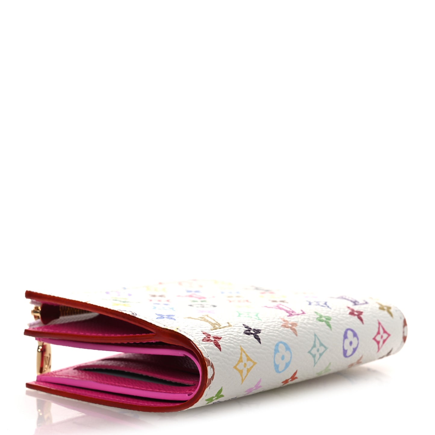LV X TM Monogram Multicolor Lisa Wallet White