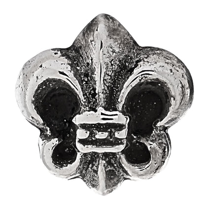 Chrome Hearts Sterling Silver Fleur de Lis Single Earring 1 of 4