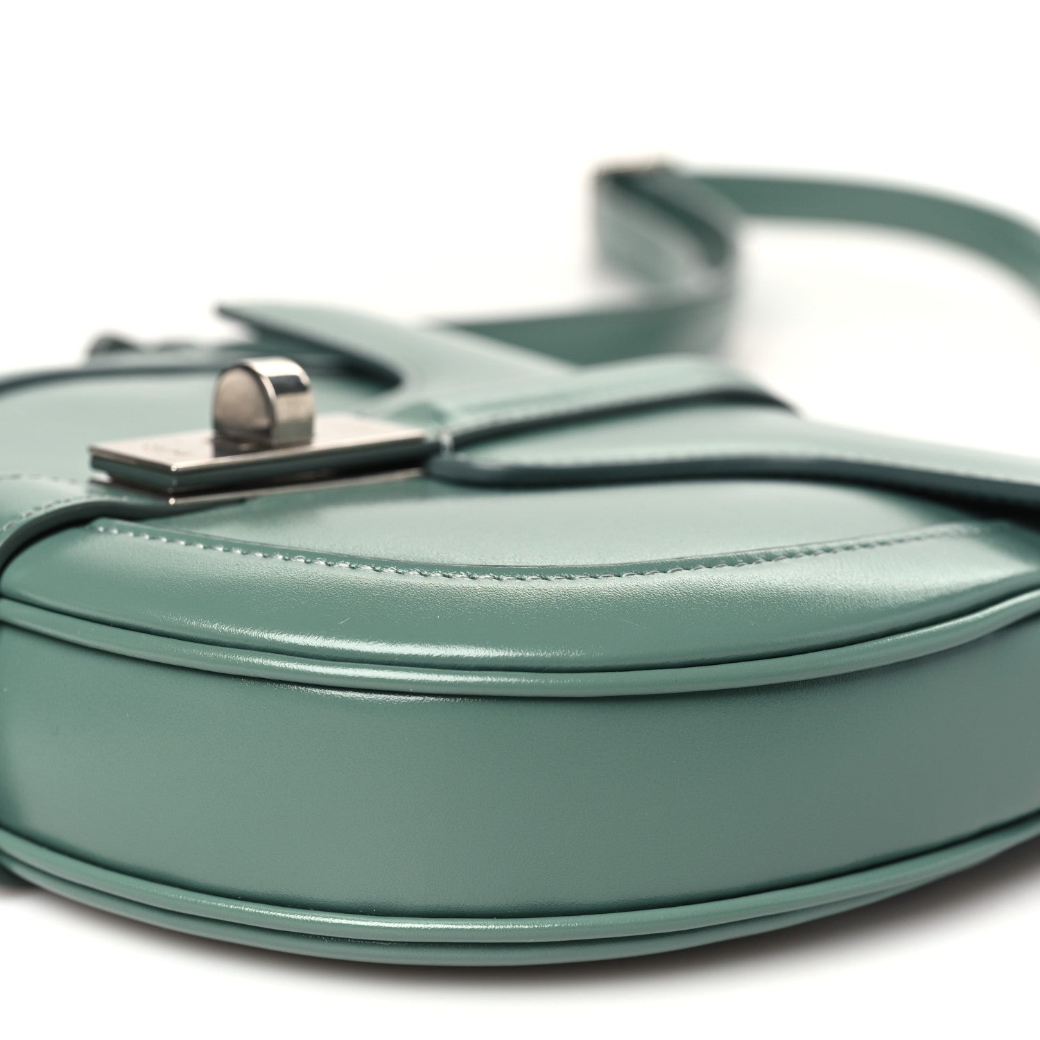 Celine Satinated Calfskin Besace Small 16 Celadon 9 of 9