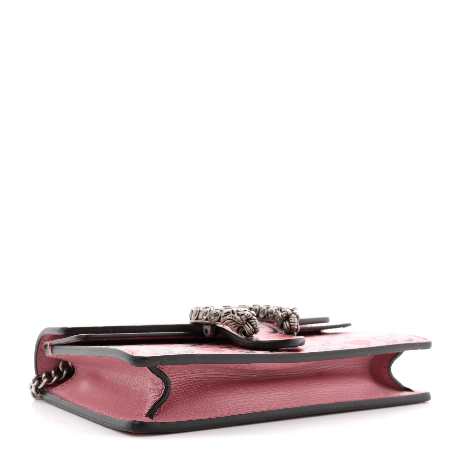 Gucci Calfskin Valentine's Day Exclusive Super Mini Dionysus Shoulder Bag 4 of 11