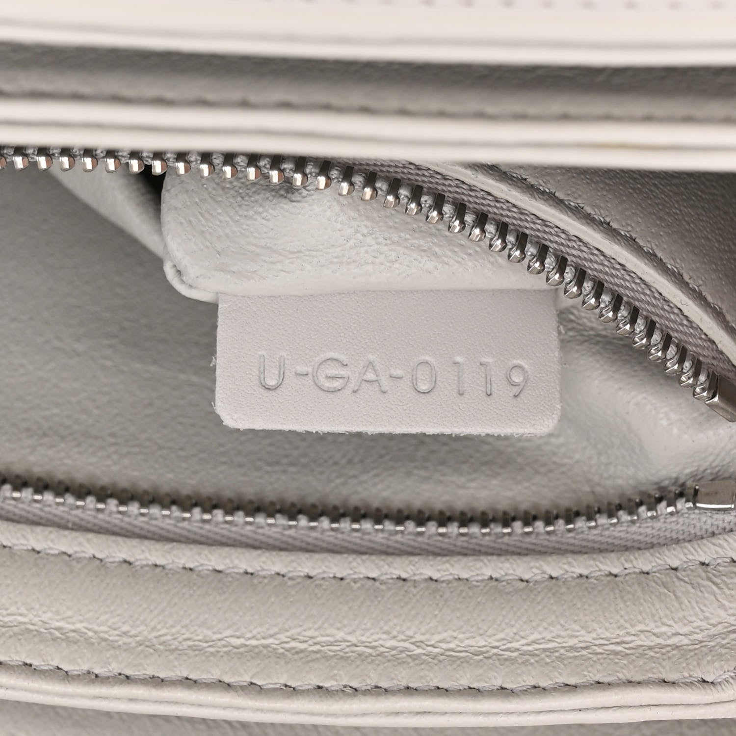 Celine Shiny Calfskin Medium C Bag Pale Grey 7 of 12