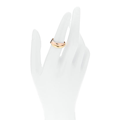 Cartier 18K Pink Yellow White Gold Classic Les Must De Cartier Trinity Ring 53 6.25 2 of 4