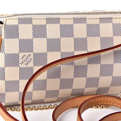 Louis Vuitton Damier Azur Eva Clutch 10 of 12