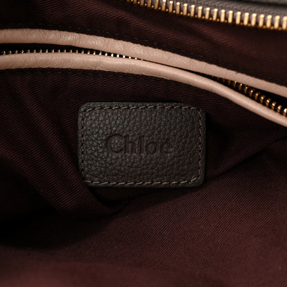 Chloe Calfskin Large Paraty Chocolate 6 of 10