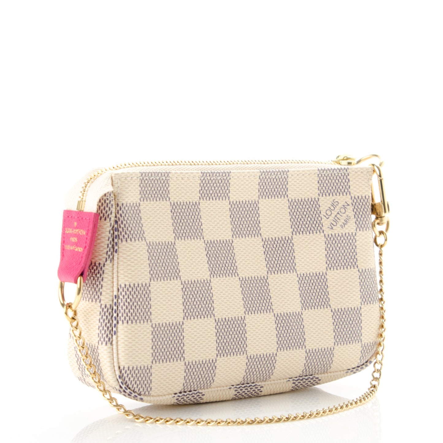 Damier Azur 2015 Christmas Animation Mini Pochette Accessories