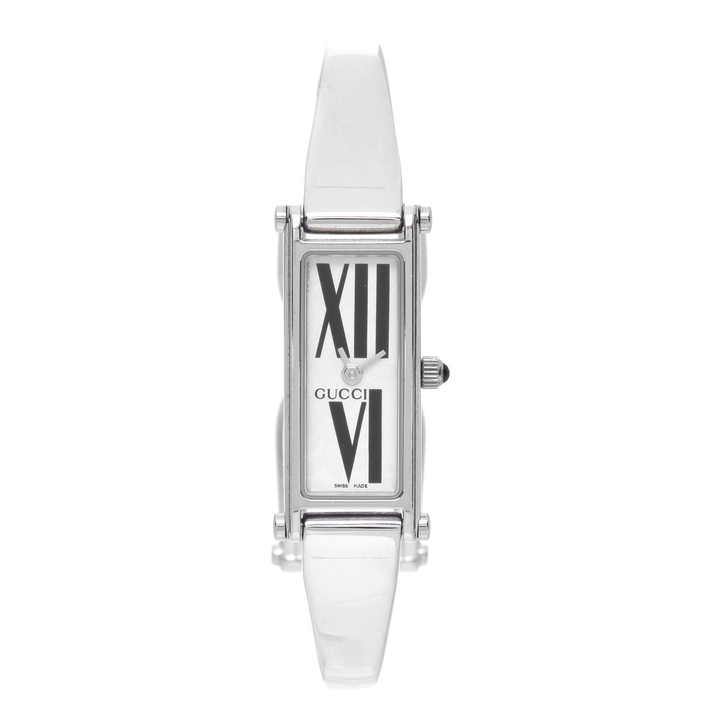 Stainless Steel 12mm 1500L Horsebit Roman Quartz Watch