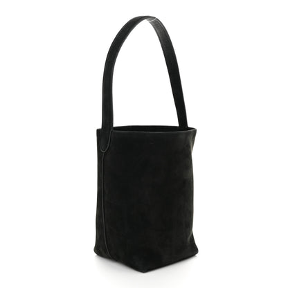 The Row Nubuck Small N/S Park Tote Black 3 of 9