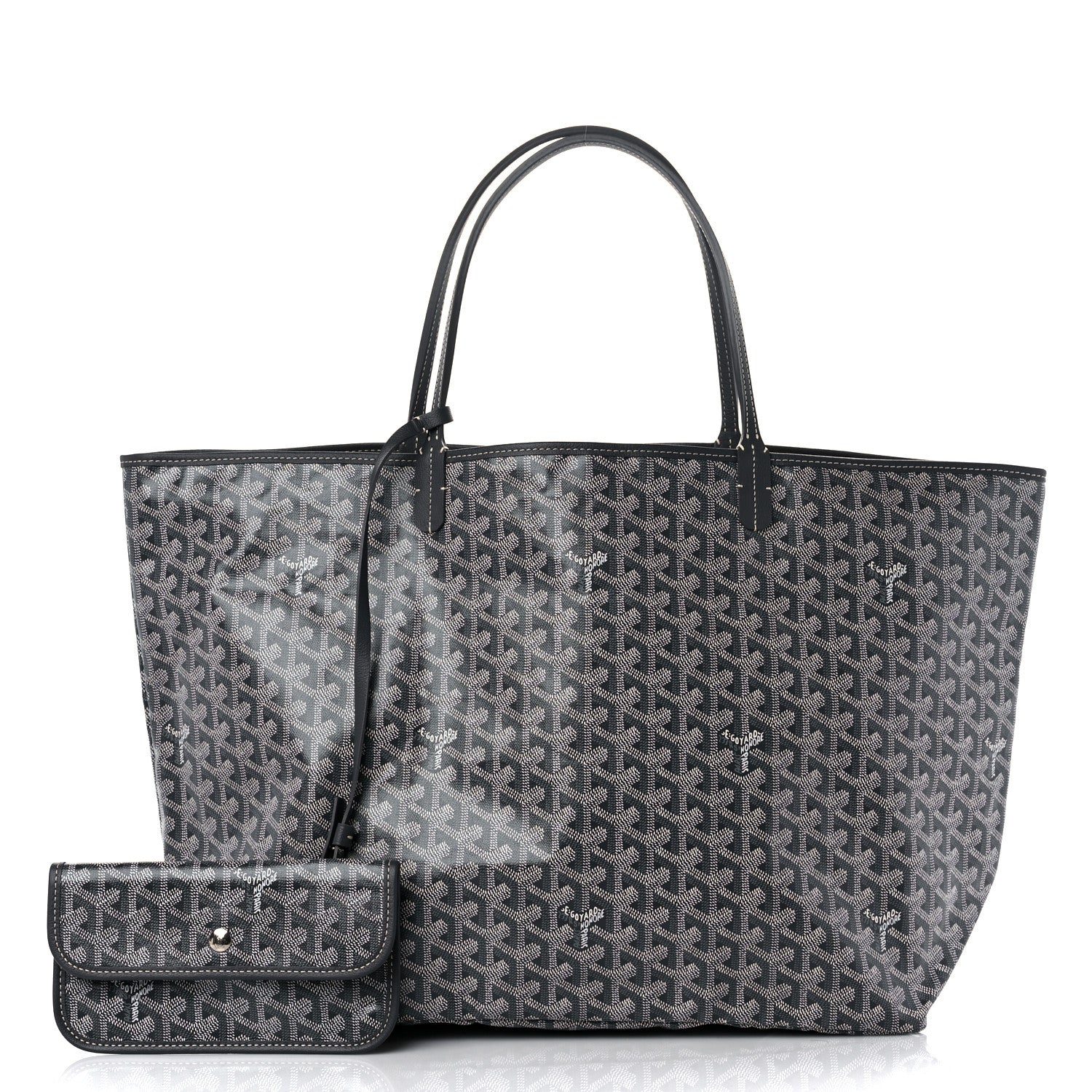 Goyard Goyardine Saint Louis GM Grey 1 of 9