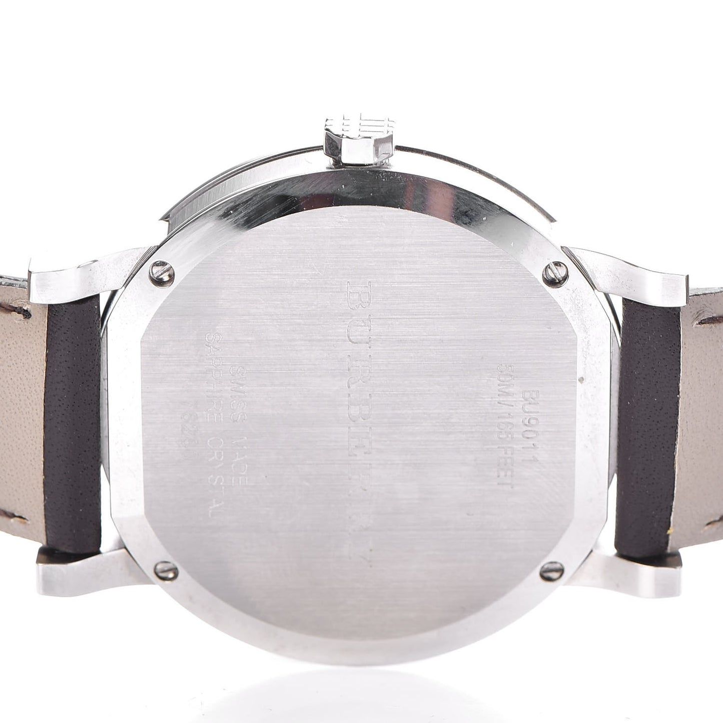 Stainless Steel Calfskin 38mm Heritage Quartz Watch Champagne BU9011