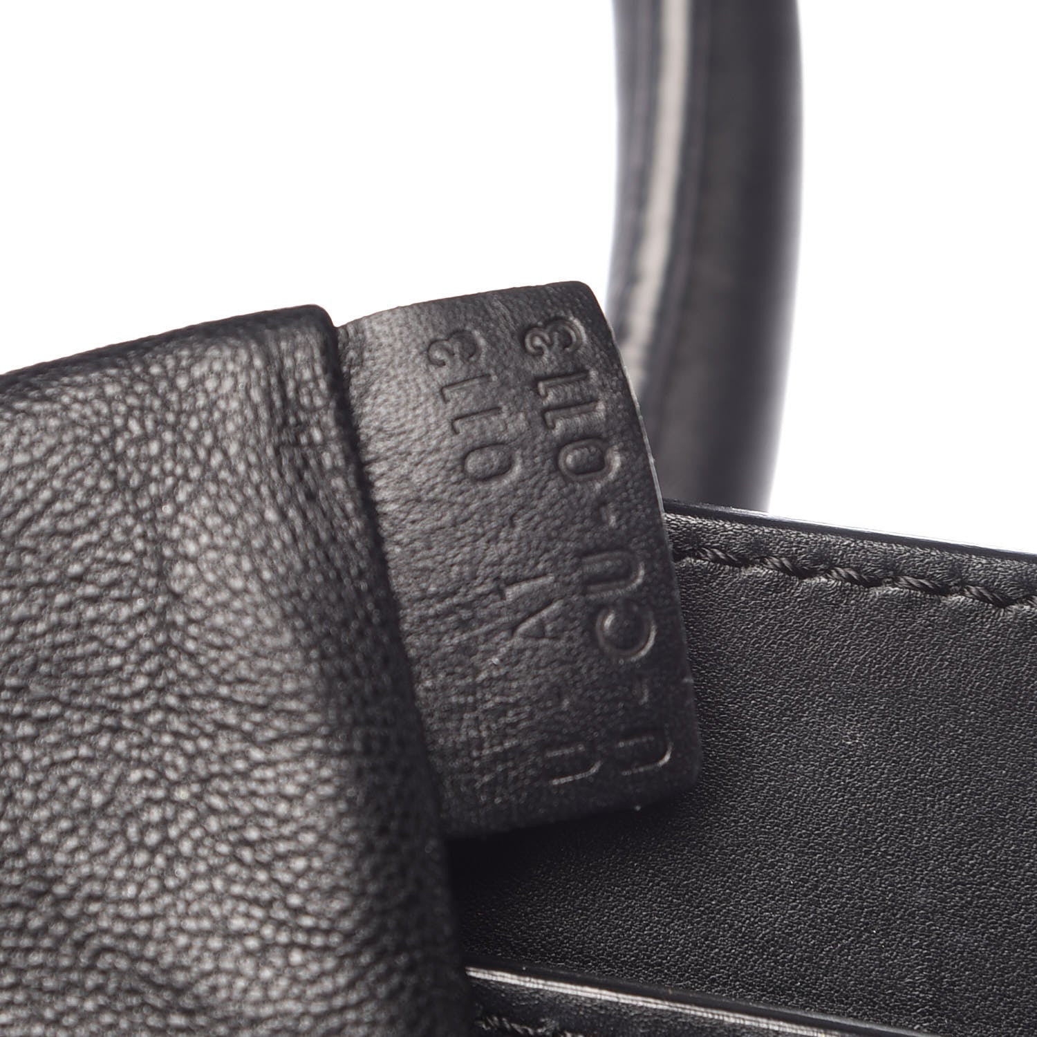 Celine Velluto Calfskin Mini Tri-Color Luggage Flesh 10 of 13