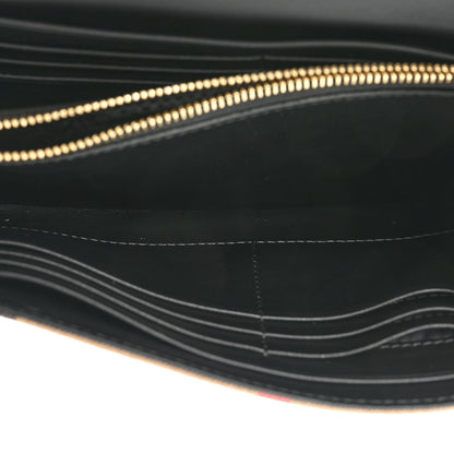 Burberry Calfskin House Check Hannah Wallet with Detachable Strap Black 5 of 10