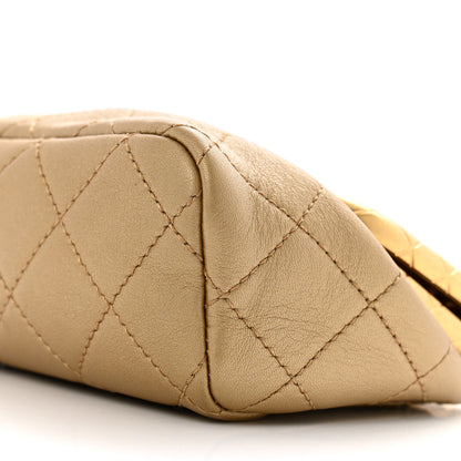 Chanel Metallic Lambskin Quilted Small My Crush Bag Gold 10 of 12