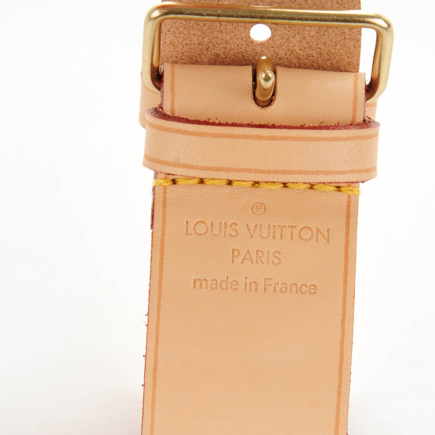 Louis Vuitton Vachetta Leather Luggage Loop 3 of 4