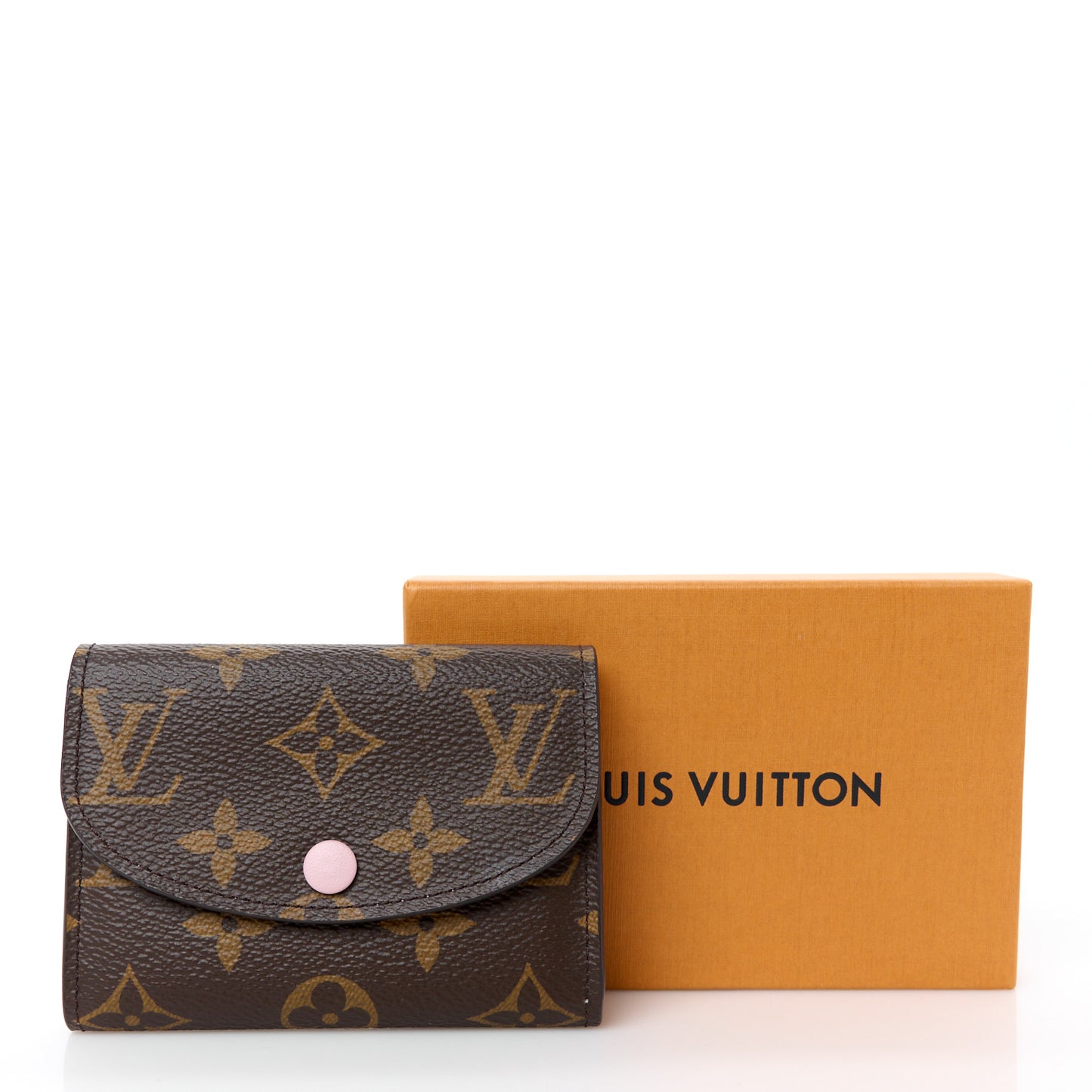 Monogram Rosalie Coin Purse Rose Ballerine
