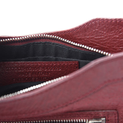 Balenciaga Agneau Giant 12 Silver Hardware Hip Rouge Cerise 9 of 10