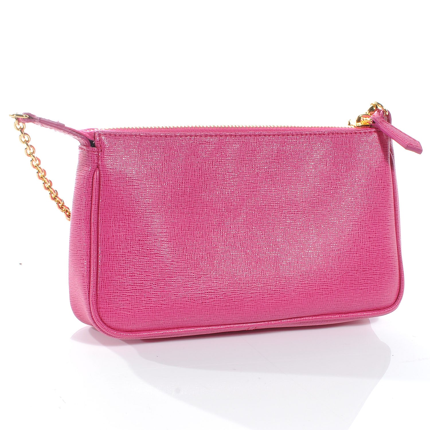 Fendi Vitello Elite Pochette Ciclamino 3 of 9