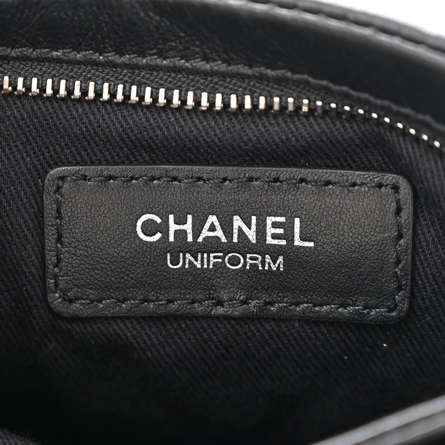 Chanel Lambskin Quilted Crossbody Bag Black 7 of 11