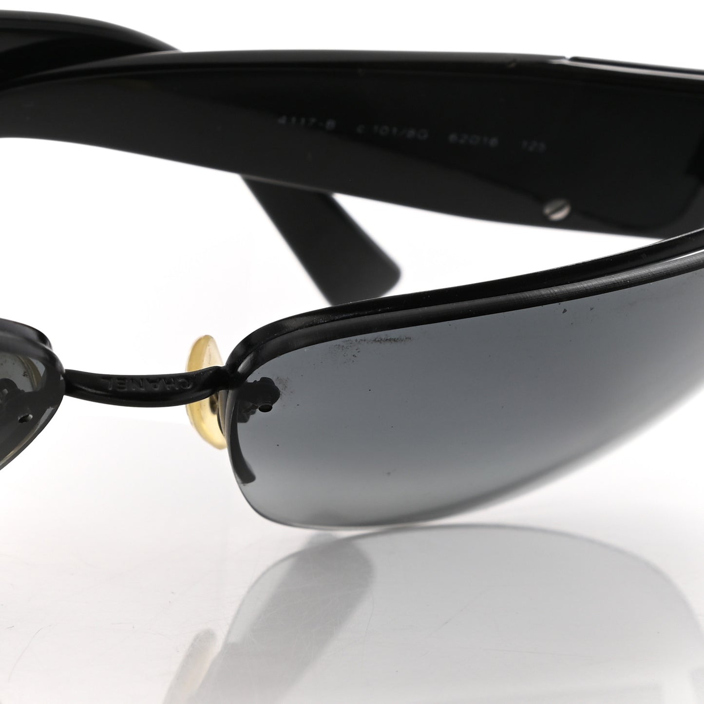 Crystal CC Sunglasses 4117-B Black